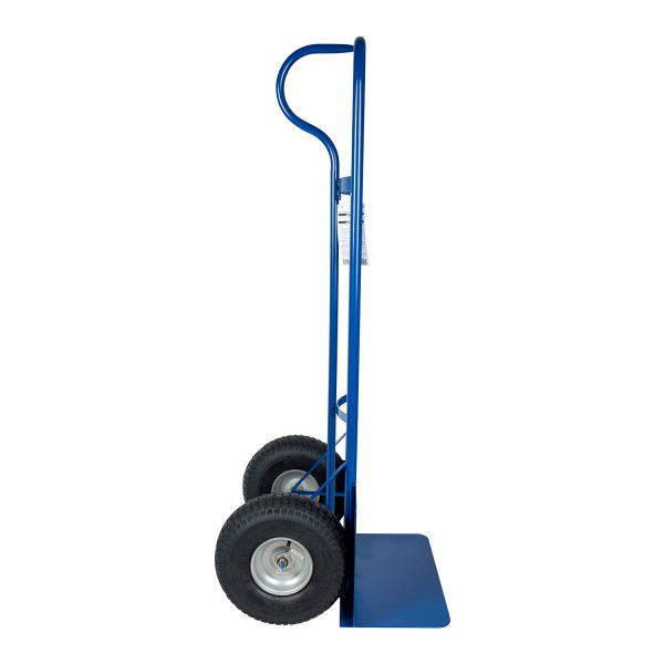 Heavy-Duty Hand Truck, Continuous Handle, Steel, 50 Height, 1000